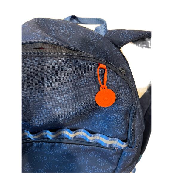 100% Recylable Blue Padded Laptop Backpack - Picture 4 of 5